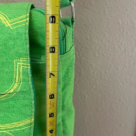 Robin Ruth The Beach Of Cabo Crossbody Lime Florescent Green Hot Pink Bag - Picture 15 of 16